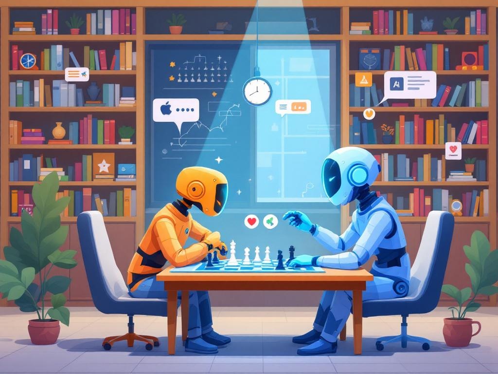 ChatGPT Triomfeert: AI Overwint Grok in Schakentoernooi