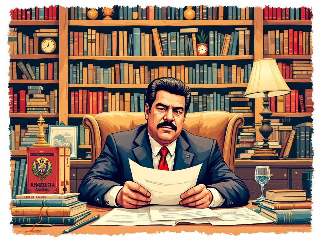 Maduro Wijst Trumps Beschuldigingen van Drugshandel Af als 'Fake News'